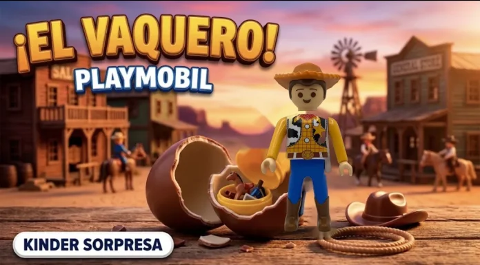 Playmobil Woody Kinder Sorpresa Maxi – Kinder Disney 2026 (VSB09) playmobil disney woody