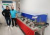 Urna Playmobil del Hospital de Txagorritxu (Vitoria) – Diorama actual Diorama En el fondo del mar de Playmobil en la urna del Hospital de Txagorritxu, Vitoria