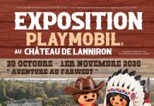 Exposición Playmobil en el Château de Lanniron (Quimper): Far West del 29 de octubre al 1 de noviembre de 2026 exposicion playmobil lanniron quimper 2026