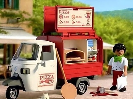 Playmobil 72181 Pizzería Piaggio Ape – Coches 2027 – El Mundo Click Playmobil 72181 Pizzería Piaggio Ape
