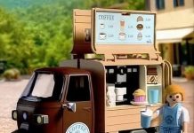 Playmobil 72182 Cafetería Piaggio Ape