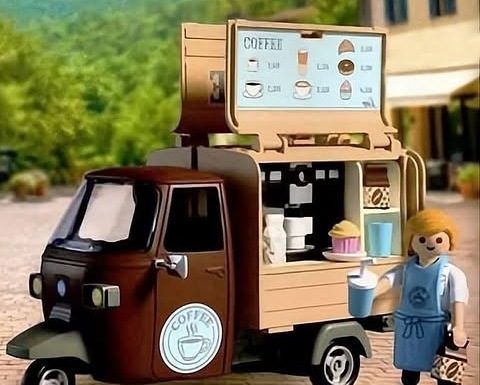 Playmobil 72182 Cafetería Piaggio Ape – Coches 2027 – El Mundo Click Playmobil 72182 Cafetería Piaggio Ape