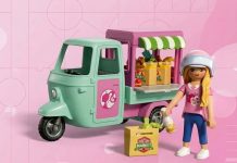 Playmobil 72320 Puesto de comida ambulante con moto – Barbie 2027 – El Mundo Click Playmobil 72320 Barbie Puesto de comida ambulante con moto (Ape)