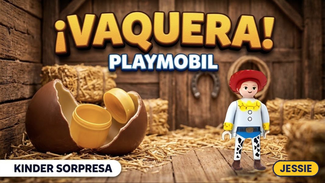 Playmobil Jessie Kinder Sorpresa Disney 2026 miniatura Playmobil Jessie Kinder Sorpresa Disney 2026