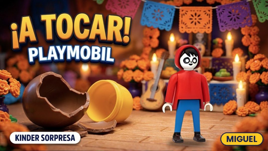 Playmobil Miguel Kinder Sorpresa Disney 2026 miniatura Playmobil Miguel Kinder Sorpresa Disney 2026