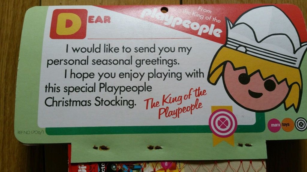 Playmobil Playmobil Playpeople 1706 Paquete de Navidad - Marx Toys Reino Unido - El Mundo Click 2 Playmobil Playpeople 1706 Paquete de Navidad