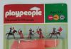 Playmobil Playpeople 1712v4 Caballeros rojo y verde