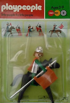 Playmobil Playpeople 1713v2 Caballero verde con caballo – Marx Toys Reino Unido – El Mundo Click Playmobil Playpeople 1713v2 Caballero verde con caballo