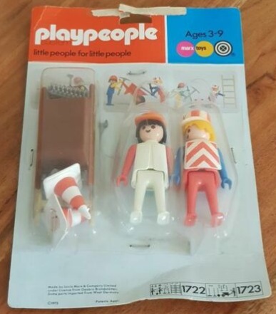 Playmobil Playpeople 1722 Obreros Playmobil Playpeople 1722 Obreros
