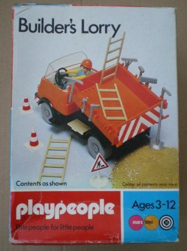 Playmobil Playmobil Playpeople 1727 Camión de obra - Marx Toys Reino Unido - El Mundo Click 1 Playmobil Playpeople 1727 Camión de obra