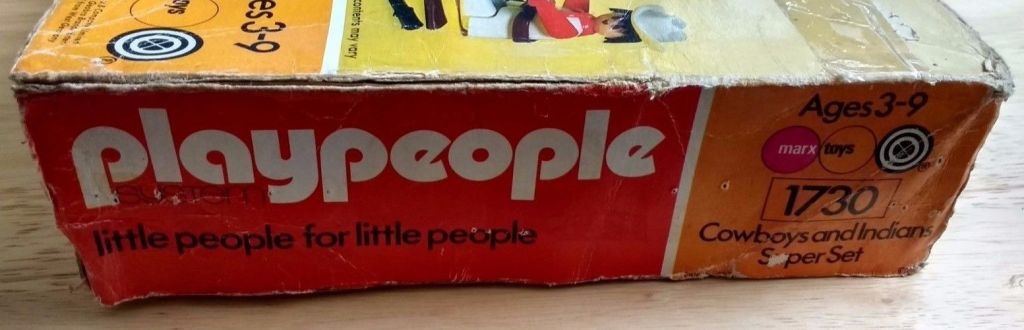 Playmobil Playmobil Playpeople 1730 Superset de vaqueros e indios - Marx Toys Reino Unido 1976 - El Mundo Click 2 Playmobil Playpeople 1730 Superset de vaqueros e indios