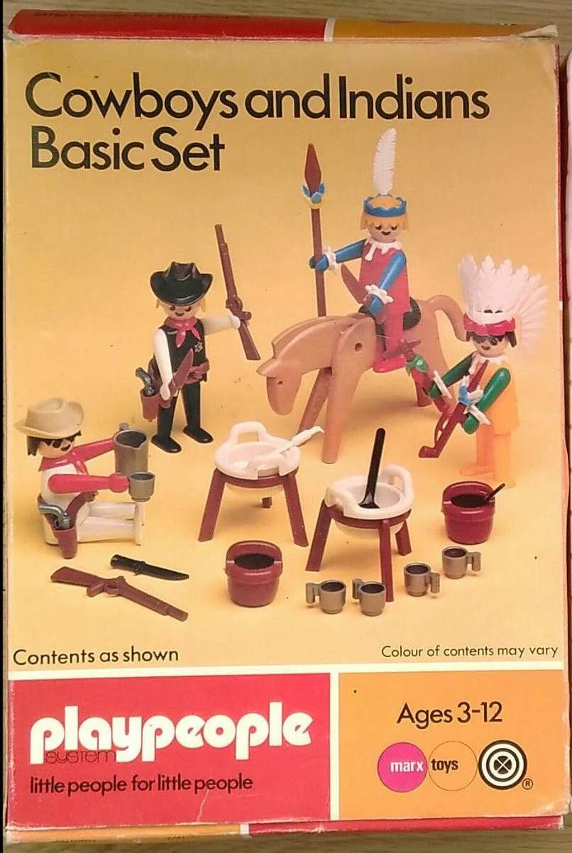 Playmobil Playmobil Playpeople 1731v1 Set básico de vaqueros e indios - Marx Toys Reino Unido - El Mundo Click 1 Playmobil Playpeople 1731v1 Set básico de vaqueros e indios