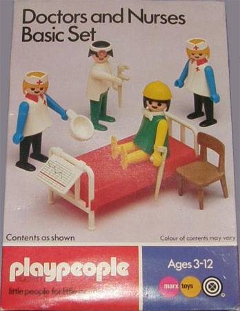 Playmobil Playpeople 1741v2 Set básico de médicos y enfermeras Playmobil Playpeople 1741v2 Set básico de médicos y enfermeras