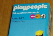 Playmobil Playpeople 1742/1 Mujer con cama de hospital – Marx Toys Reino Unido 1979 – El Mundo Click Playmobil Playpeople 1742/1 Mujer con cama de hospital