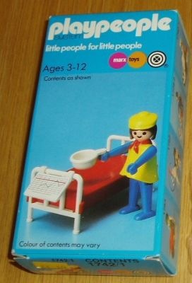 Playmobil Playpeople 1742/1 Mujer con cama de hospital Playmobil Playpeople 1742/1 Mujer con cama de hospital