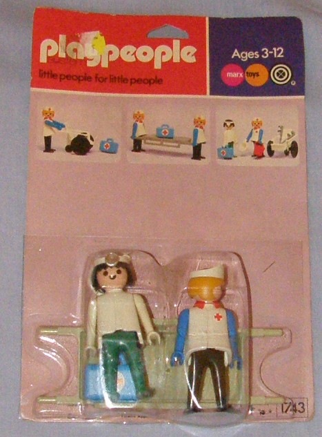 Playmobil Playpeople 1742 Médico y enfermera Playmobil Playpeople 1742 Médico y enfermera