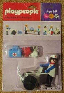 Playmobil Playmobil Playpeople 1743 Enfermera con silla de ruedas - Marx Toys Reino Unido - El Mundo Click 1 Playmobil Playpeople 1743 Enfermera con silla de ruedas