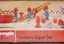 Playmobil Playpeople 1750 Superset de bomberos – Marx Toys Reino Unido 1975 – El Mundo Click Playmobil Playpeople 1750 Superset de bomberos