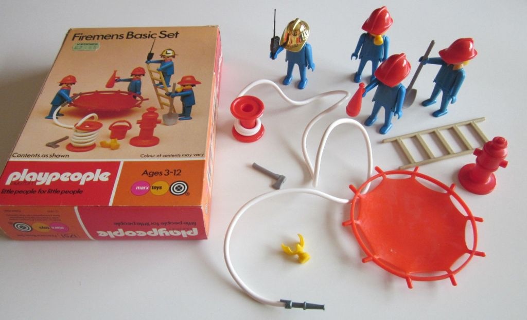 Playmobil Playmobil Playpeople 1751 Set básico de bomberos - Marx Toys Reino Unido - El Mundo Click 3 Playmobil Playpeople 1751 Set básico de bomberos