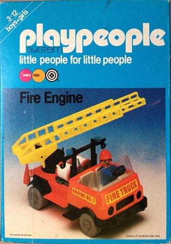 Playmobil Playpeople 1755v2 Camión de bomberos Playmobil Playpeople 1755v2 Camión de bomberos