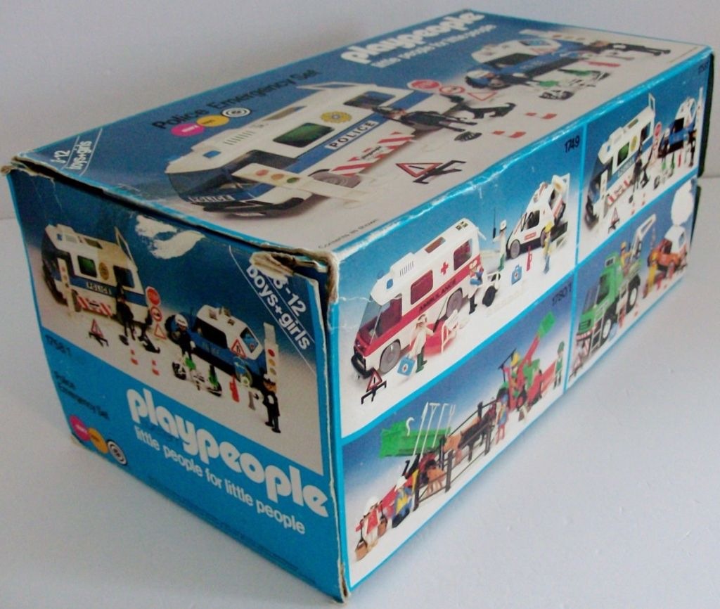 Playmobil Playpeople 1758/1 Set de emergencias de la policía