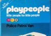 Playmobil Playpeople 1758 Furgón de policía – Marx Toys Reino Unido 1979 – El Mundo Click Playmobil Playpeople 1758 Furgón de policía