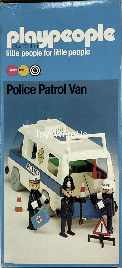 Playmobil Playmobil Playpeople 1758 Furgón de policía - Marx Toys Reino Unido 1979 - El Mundo Click 3 Playmobil Playpeople 1758 Furgón de policía
