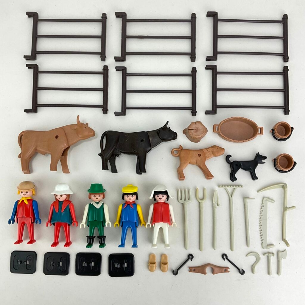Playmobil Playmobil Playpeople 1780 Superset de granja - Marx Toys Reino Unido 1978 - El Mundo Click 3 Playmobil Playpeople 1780 Superset de granja