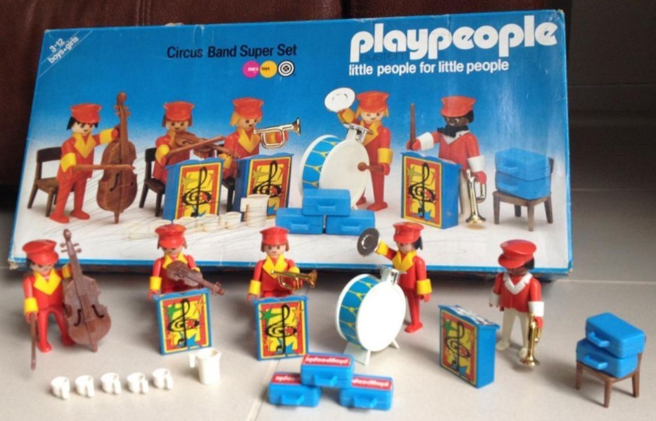 Playmobil Playpeople 1796 Superset de la banda del circo